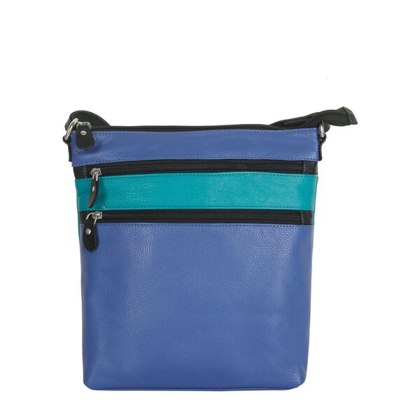 Leather Women’s Crossbody Sling Bag – Multicolour Shoulder Purse Daily Use - Picture 9 of 11